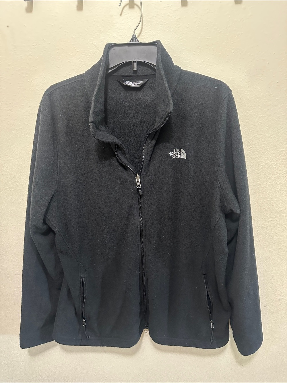 The North Face Black Full-Zip Fleece Jacket